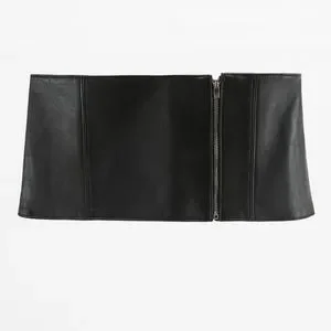 Zara Leather Corset Cummerbund Zara | Accessories | Zara Leather Corset Cummerbund | Poshmark main image 2